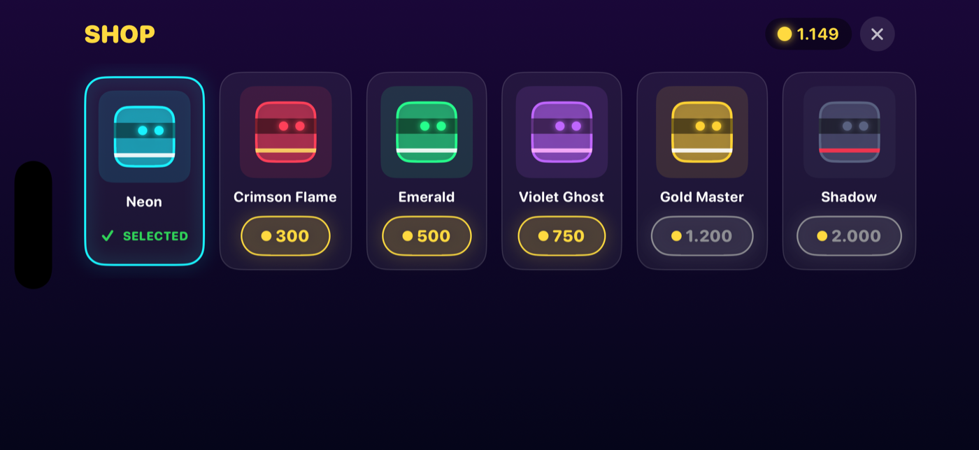 Skin shop